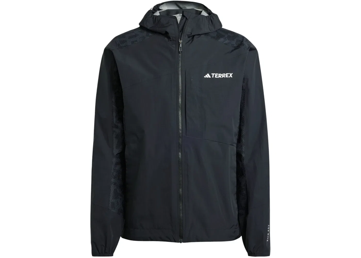 Мужской утепленный гибридный дождевик Terrex Xperior Hybrid Rain.Rdy Adidas, черный