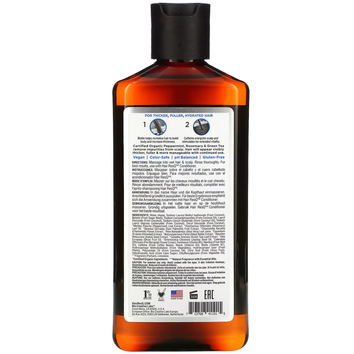 Petal Fresh Hair ResQ Шампунь для максимального утолщения волос — фото 3