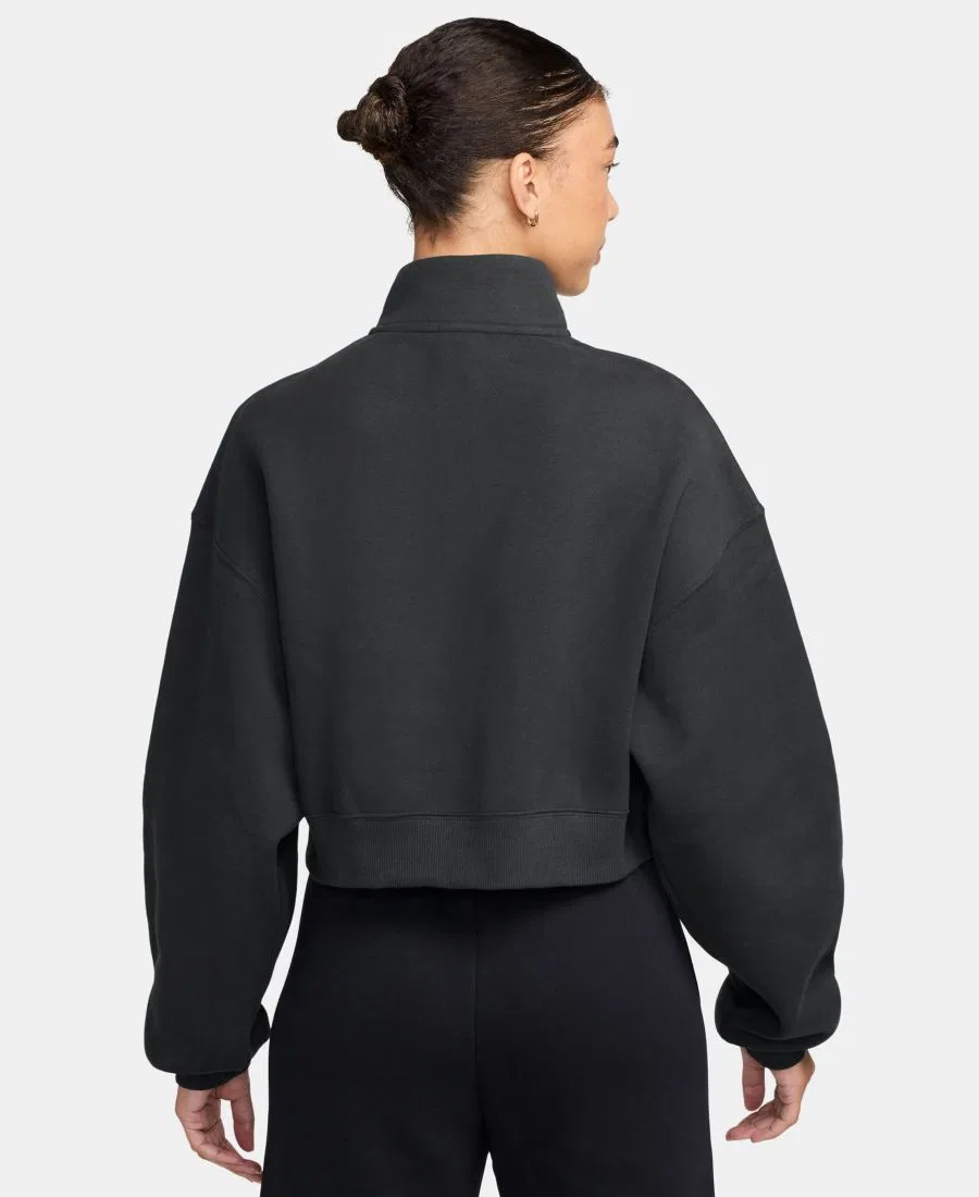 Свитшот-худи Nike Studio Fleece, Total Black Sail — фото 3