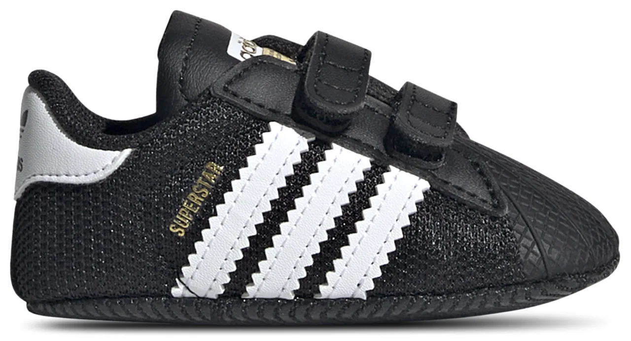 Младенческие кроссовки Superstar Adidas, цвет Gold Metallic/White/Black