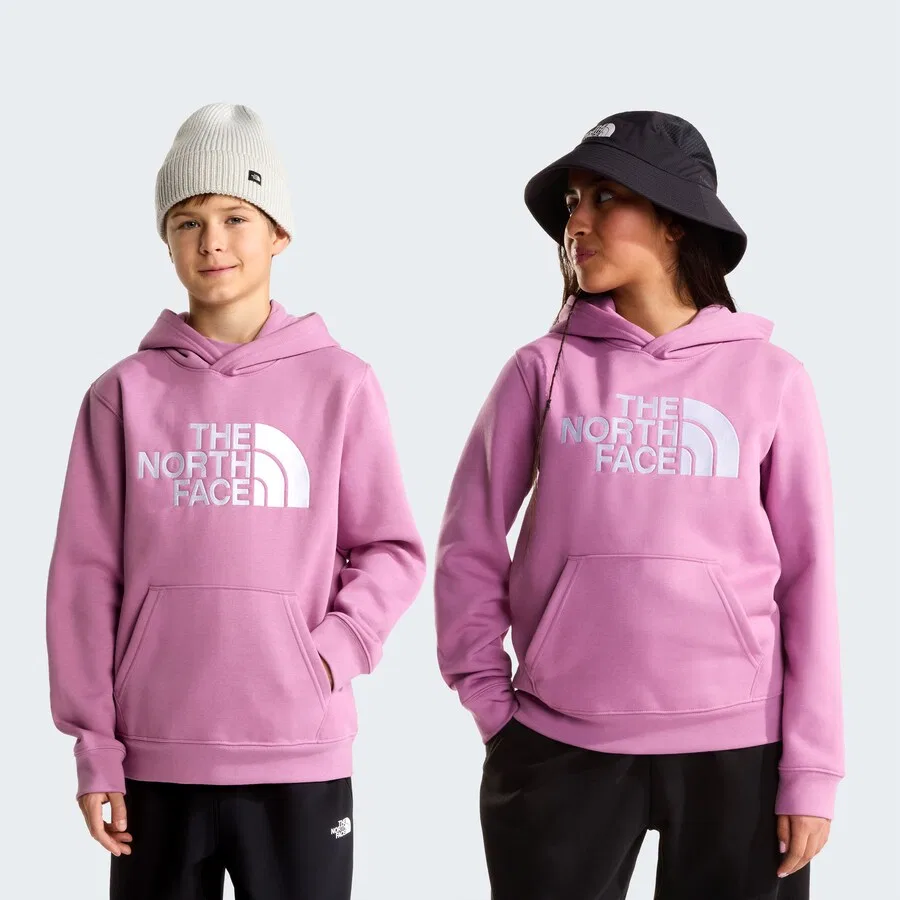 Спортивная толстовка The North Face розового цвета — фото 3