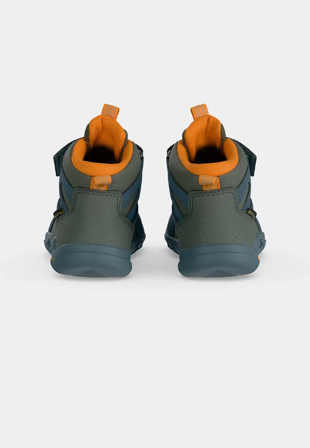 Barefoot trace - высокие кроссовки Superfit, Gruen/Orange — фото 4