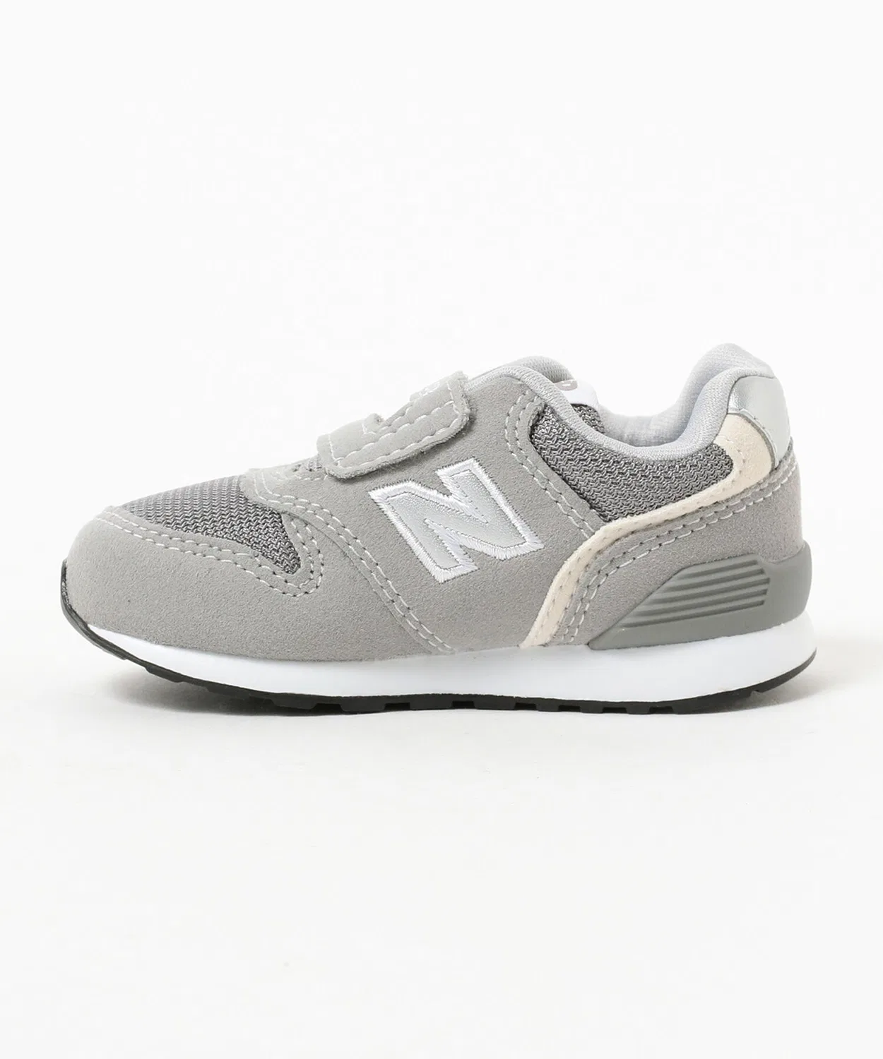 Детские кроссовки на липучках с логотипом 996 New Balance, Серый — фото 4