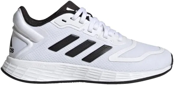 Детские кроссовки для бега Duramo 10 Adidas, White/Black/White — фото 2
