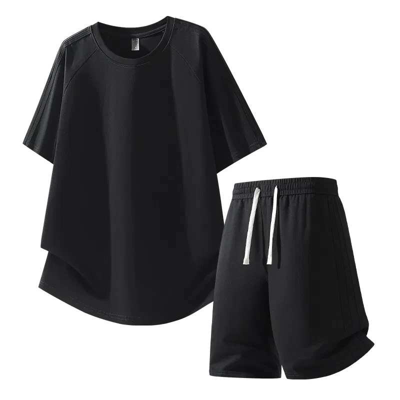 Детский комплект спортивной одежды с круглым вырезом Sugarfunk, Upgraded Black