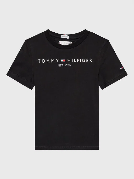 Футболка regular fit Essential Tommy Hilfiger, черный