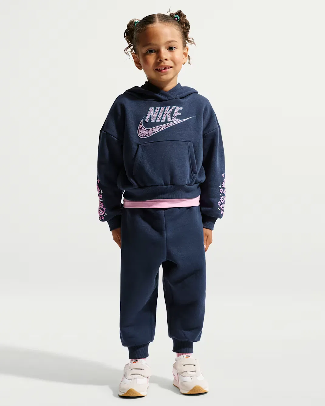 Комплект для малышей: толстовка и спортивные штаны Nike Retro Remix, Midnight Navy