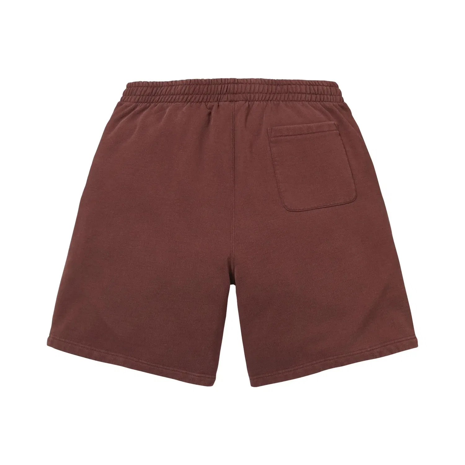 Шорты из футера Supreme Small Box, Brown — фото 2