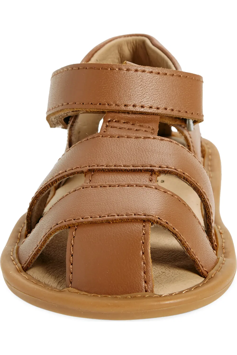 Сандалии детские на регулируемом ремешке Waves Fisherman Old Soles, Tan/Gum Sole — фото 4