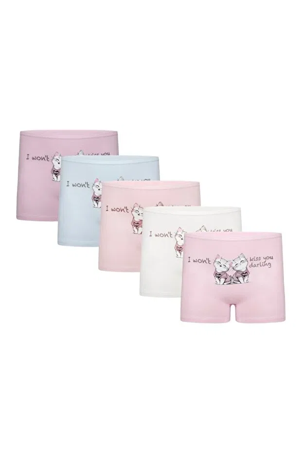 Детские шорты для мальчиков с принтом 5-Pack Donella, Very Colorful-1