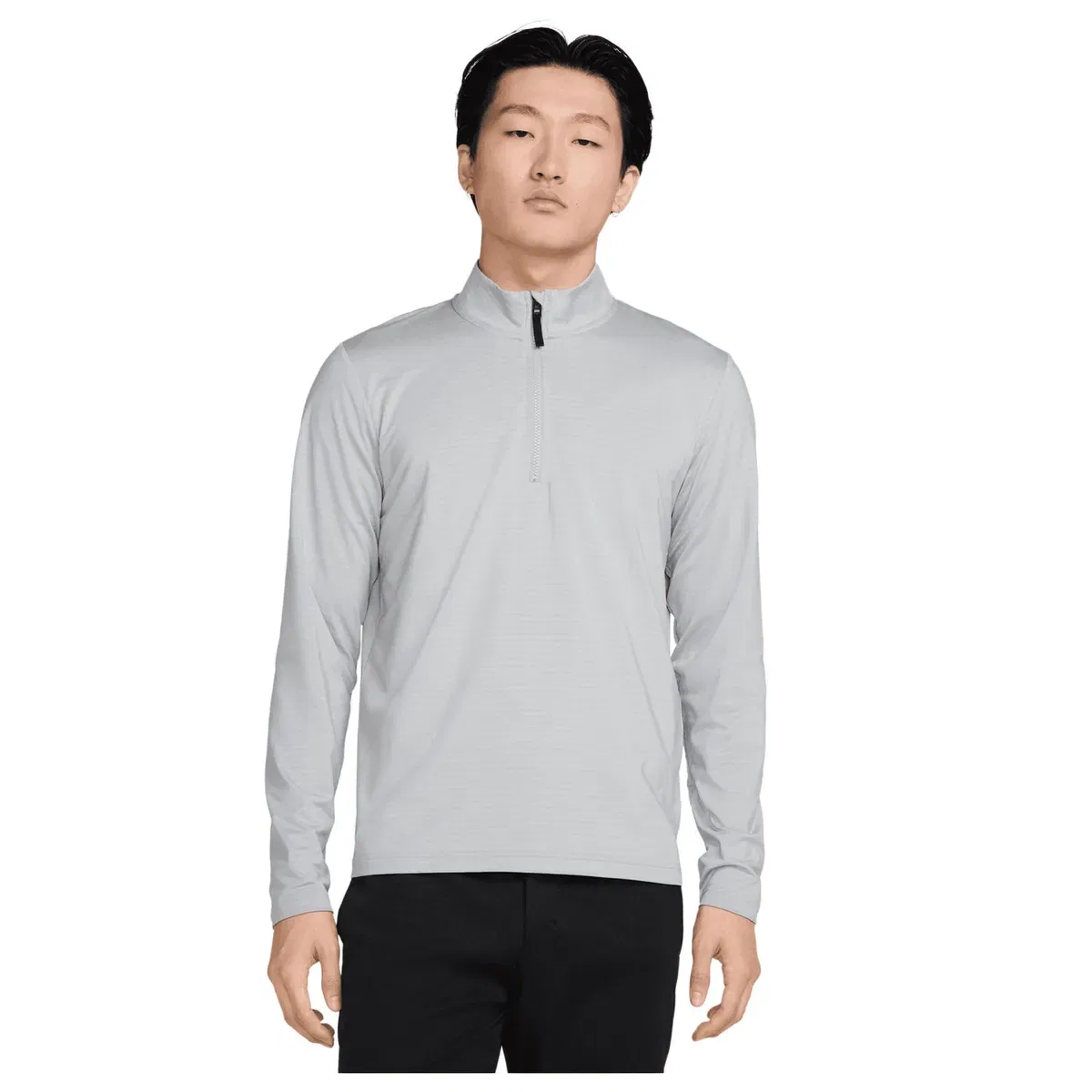 Мужской топ с молнией Dri-Fit Nike, Grey