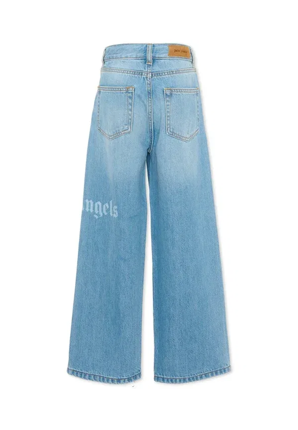 Брюки из денима, Straight Leg Jeans, Palm Angels, Denim, деним — фото 2
