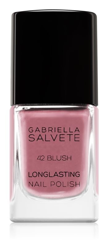 

Стойкий лак для ногтей с высоким блеском Gabriella Salvete Longlasting Enamel, оттенок 42 Blush 11 мл