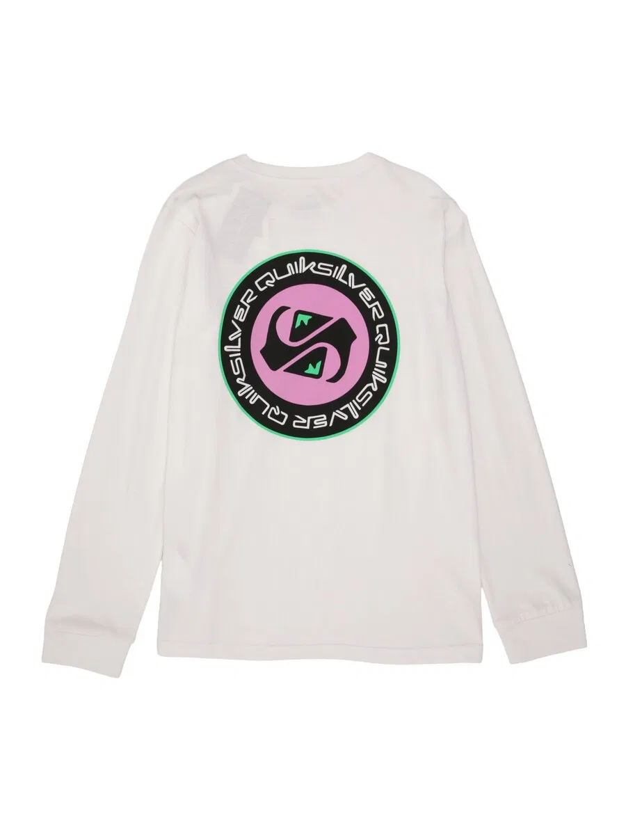 Спортивная футболка QUIKSILVER Performance Shirt 'DUALITY' белого цвета — фото 2