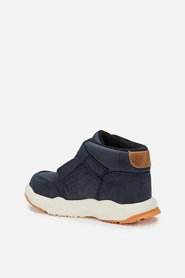 Детские ботинки для девочек на липучке Alaska ii Vicco, Navy Blue — фото 3
