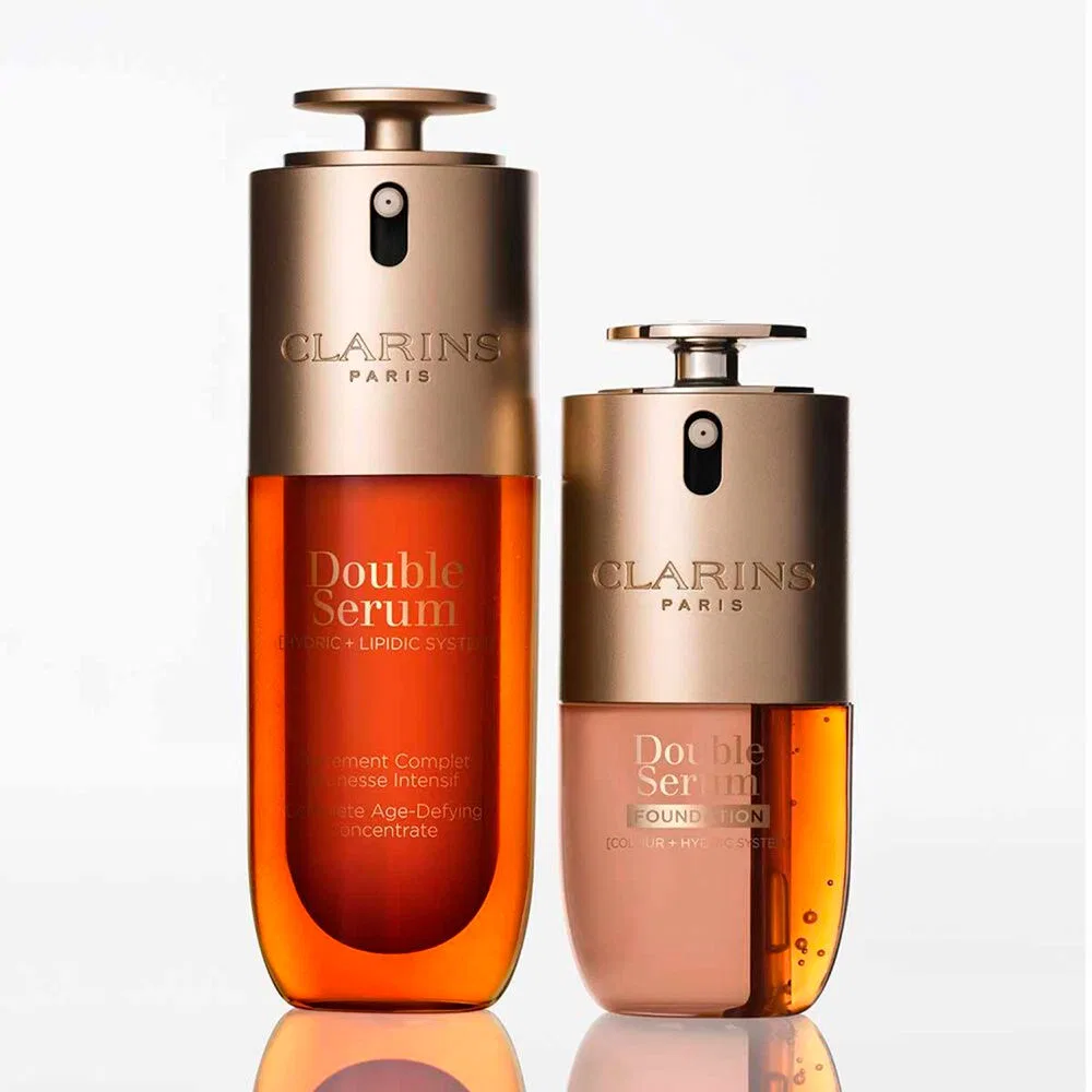 Тоновая основа-сыворотка Double Serum Foundation, 30 мл Clarins, L6N — фото 3