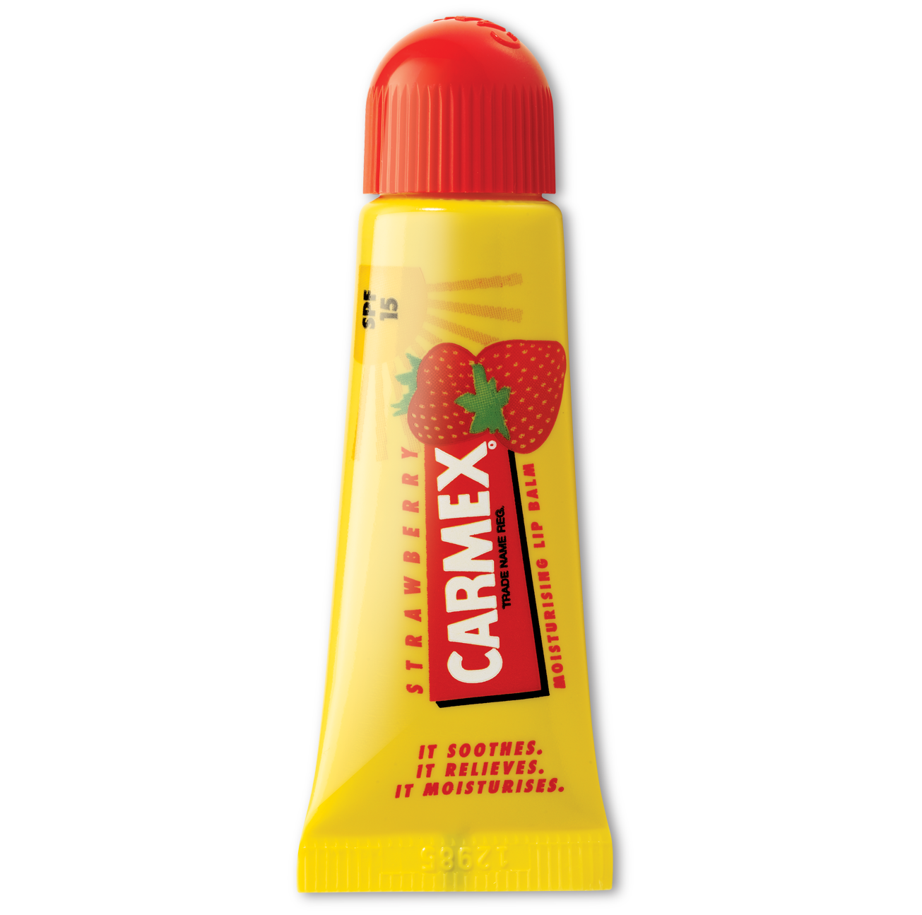 Carmex Strawberry защитная помада для губ, 10 г - фото