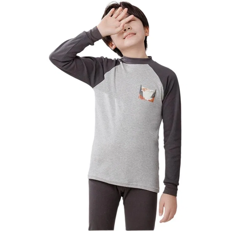 Детское термобелье Cotton Gene, Autumn Equinox Dark Gray