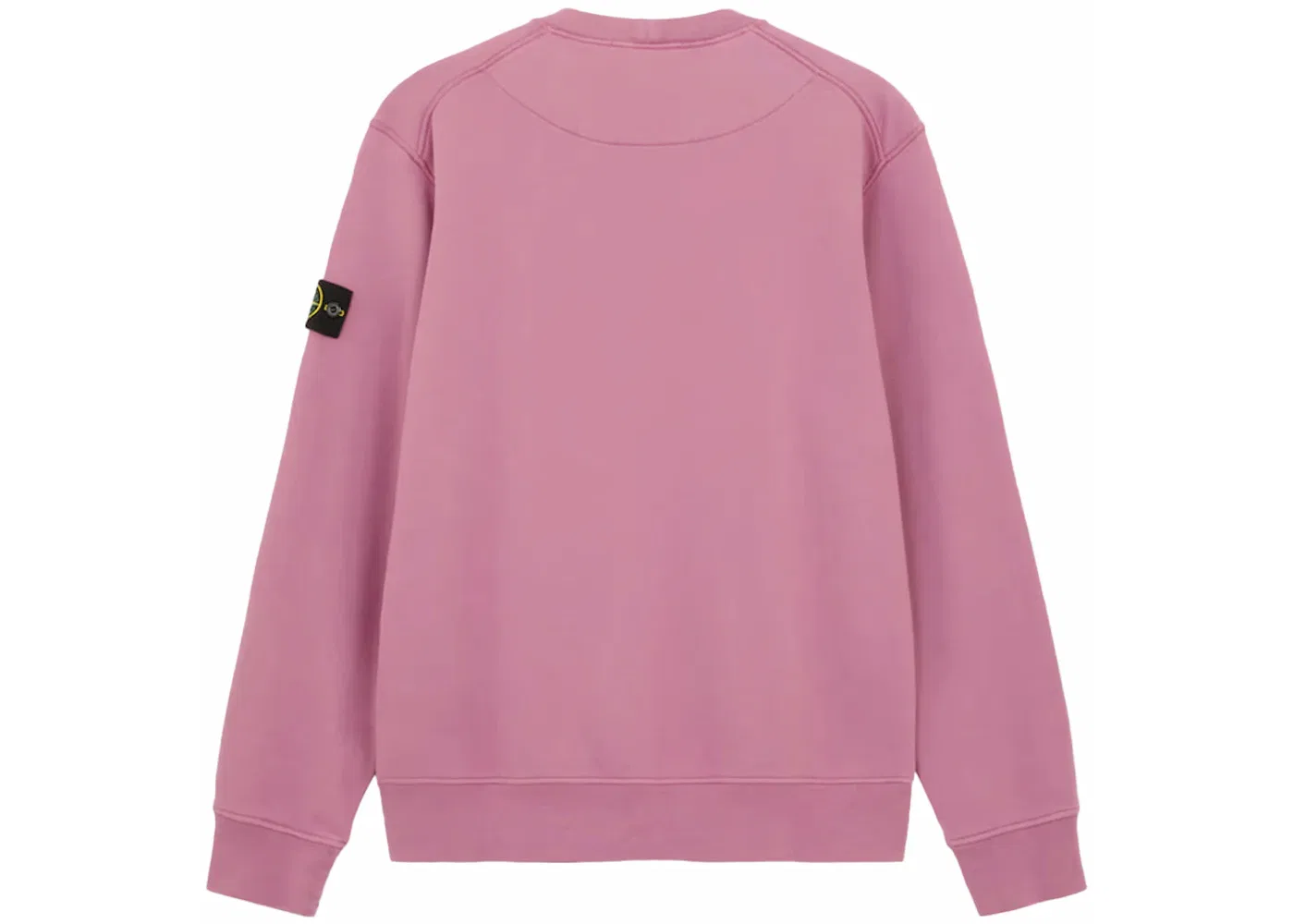 Мужской свитшот из органического хлопка Crewneck Stone Island, Rose Quartz — фото 2