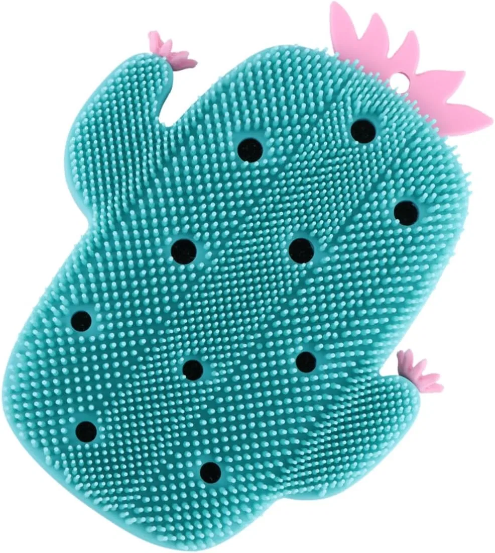 Набор щеток для тела из силикона, DOITOOL, 3 шт, 13.5x10.3x7.5 см, Dark Green — фото 4