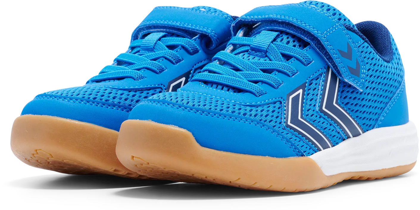 Детские кроссовки для зала hummel MULTIPLAY FLEX VC JR, синий — фото 2