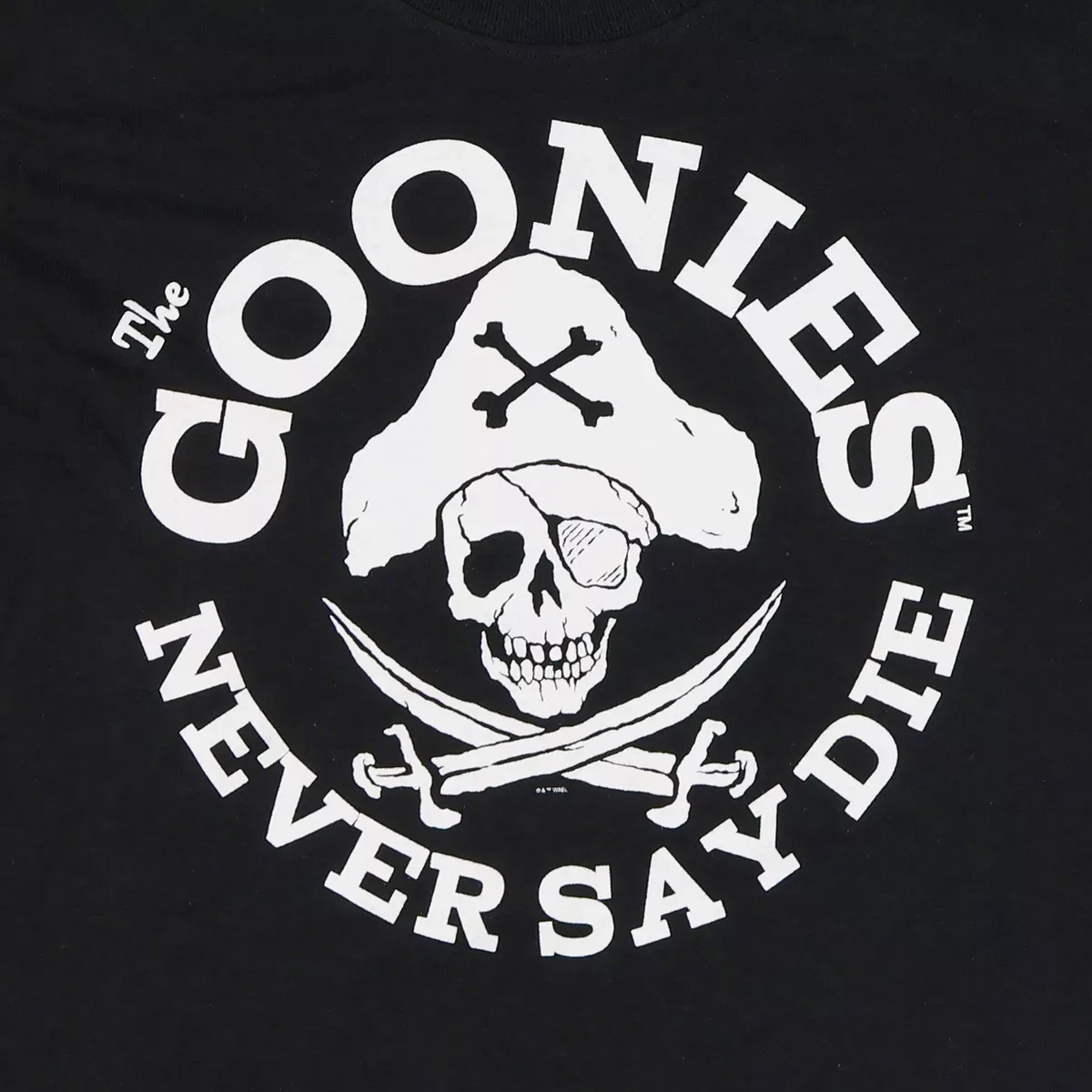 Детская футболка с принтом The Goonies Never Say Die Seven Times Six, Black — фото 3