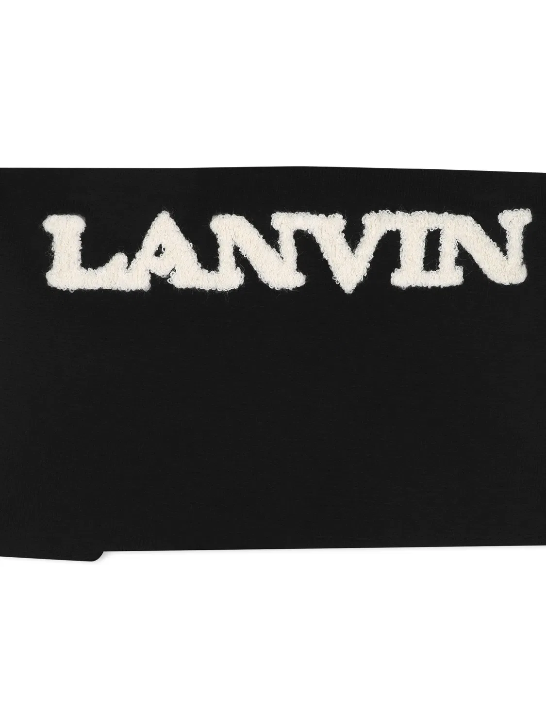 Lanvin Свитшот с логотипом, черный — фото 3