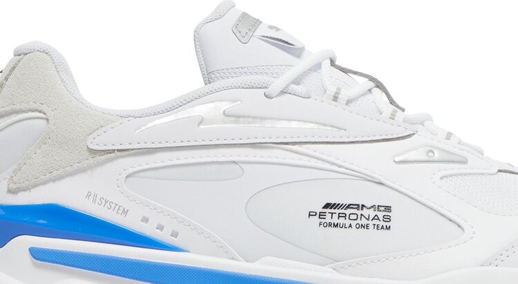 Кроссовки Puma Mercedes-AMG Petronas F1 x RS-Fast White Bluemazing, белый — фото 2