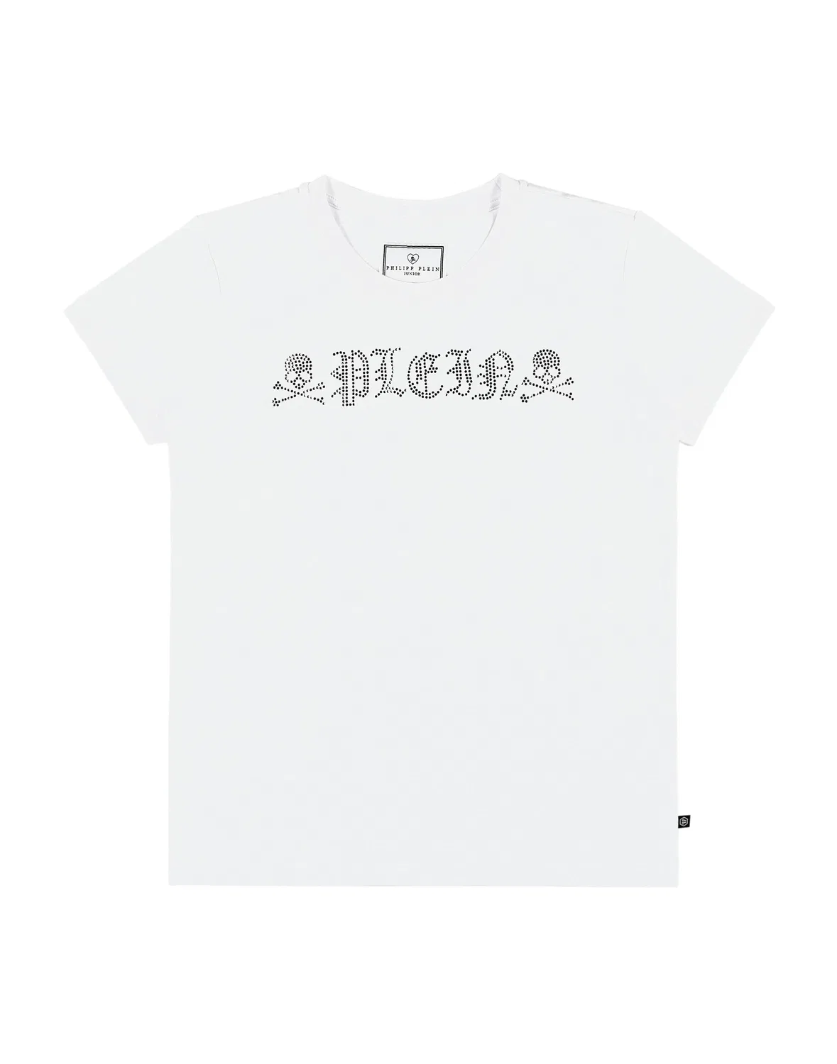 Детская футболка для девочек с принтом PHILIPP PLEIN, White