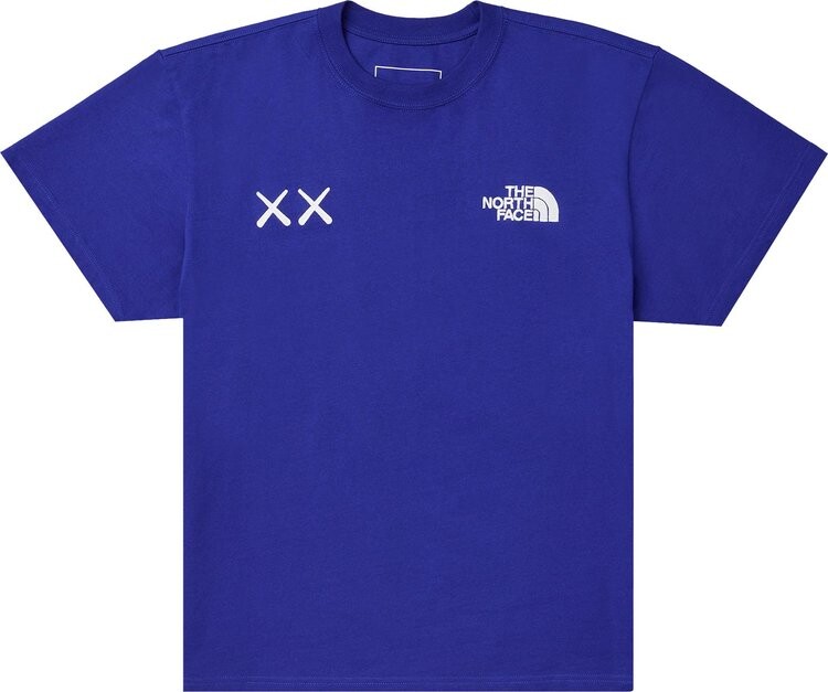 

Футболка The North Face x KAWS Short-Sleeve Tee 'Bolt Blue', синий