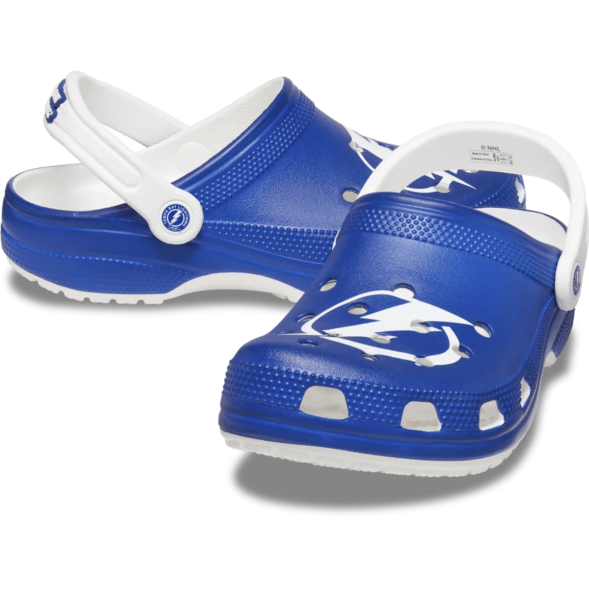 Классические сабо NHL Tampa Bay Lightning Crocs, белый — фото 2