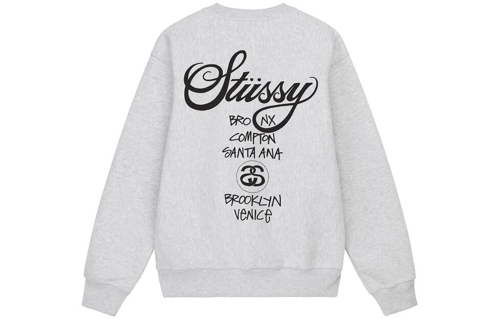 Толстовка мужская Stussy, фиолетовый — фото 4