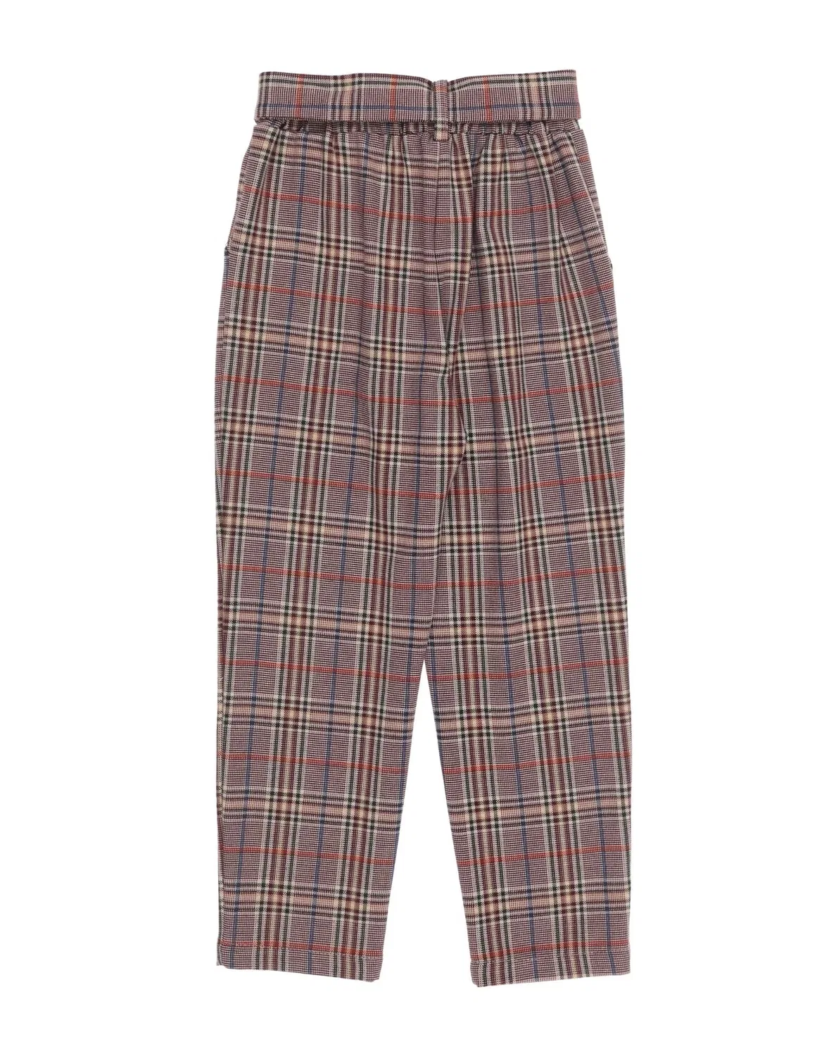 Детские брюки для девочек с принтом Glen Plaid Dixie, светло-фиолетовый — фото 2
