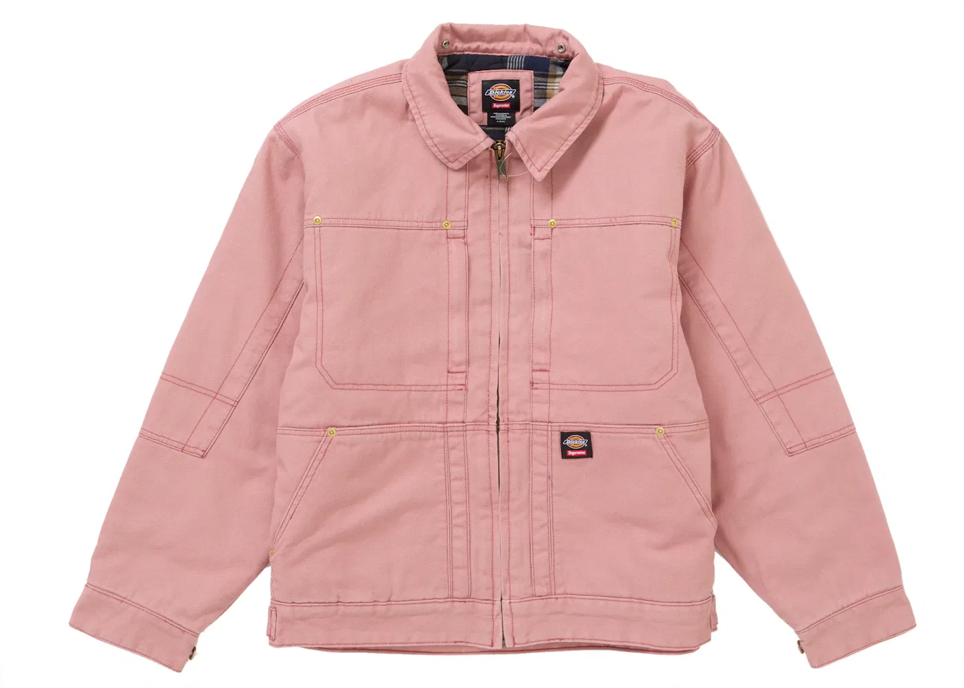 Мужская куртка с капюшоном Dickies Supreme, Pink — фото 2