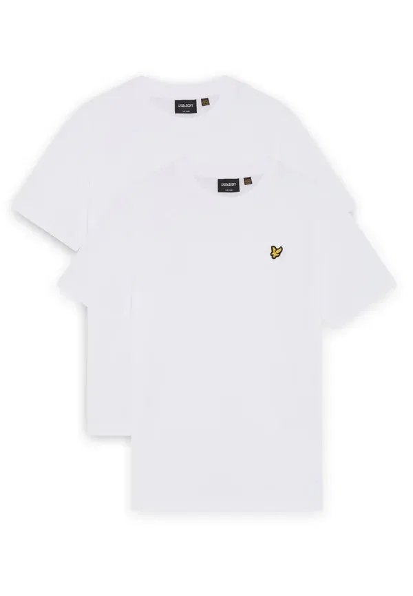 Комплект из 2 футболок Lyle & Scott, белый