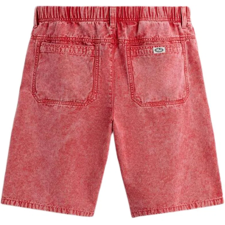 Мужские джинсовые шорты Red ZARA, Red — фото 3