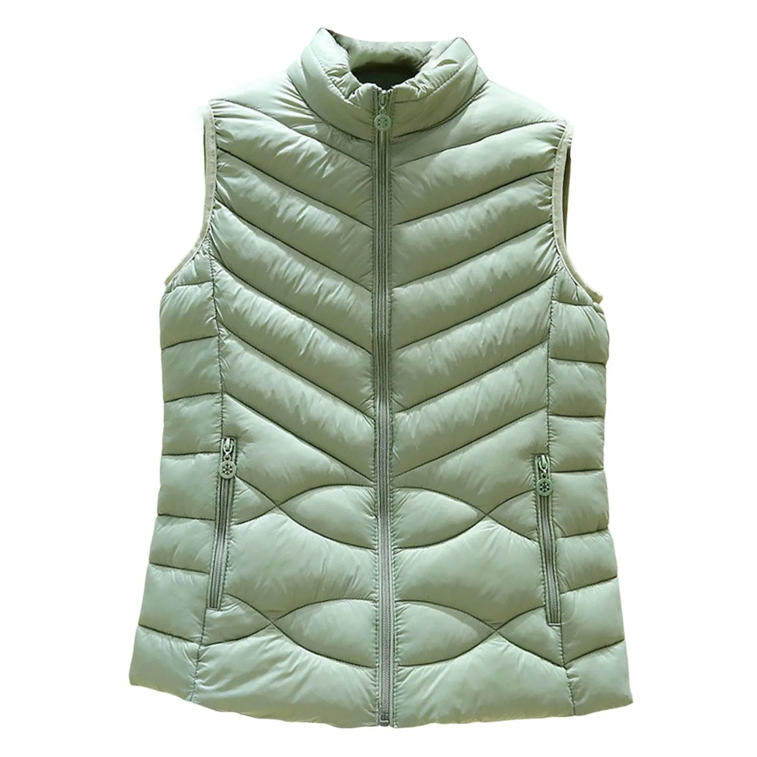 Женский жилет с принтом Jerk Quilts, green