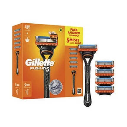 Бритвенный станок Gillette Fusion 5 + 5 сменных кассет