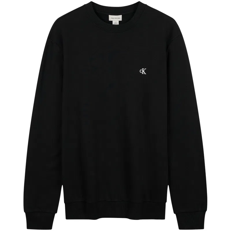 Мужской свитшот с длинным рукавом Calvin Klein, LI1-Army Green — фото 4
