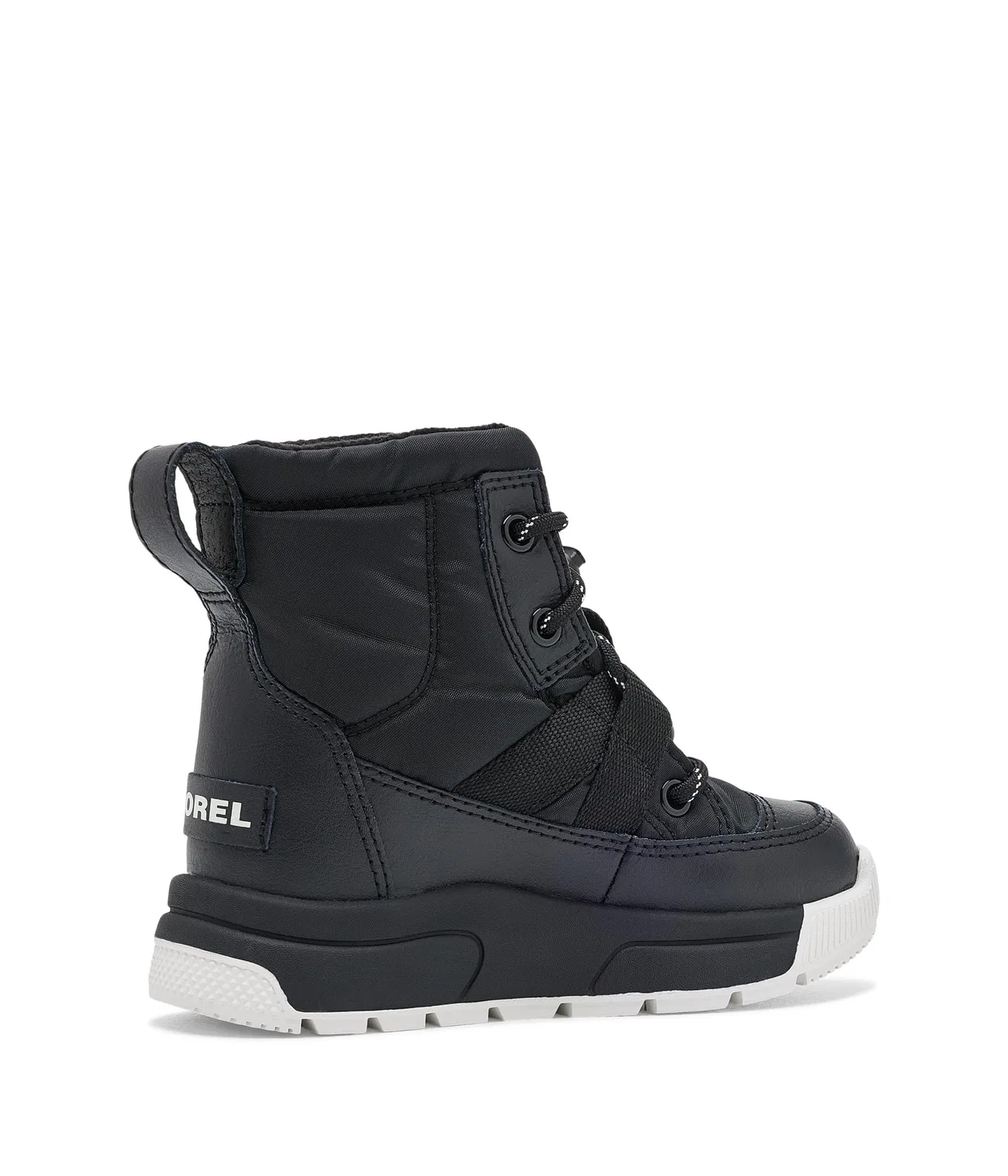 Водонепроницаемые ботинки Whitney III Mid Waterproof (для маленьких детей) Sorel Kids, Black/Black — фото 4