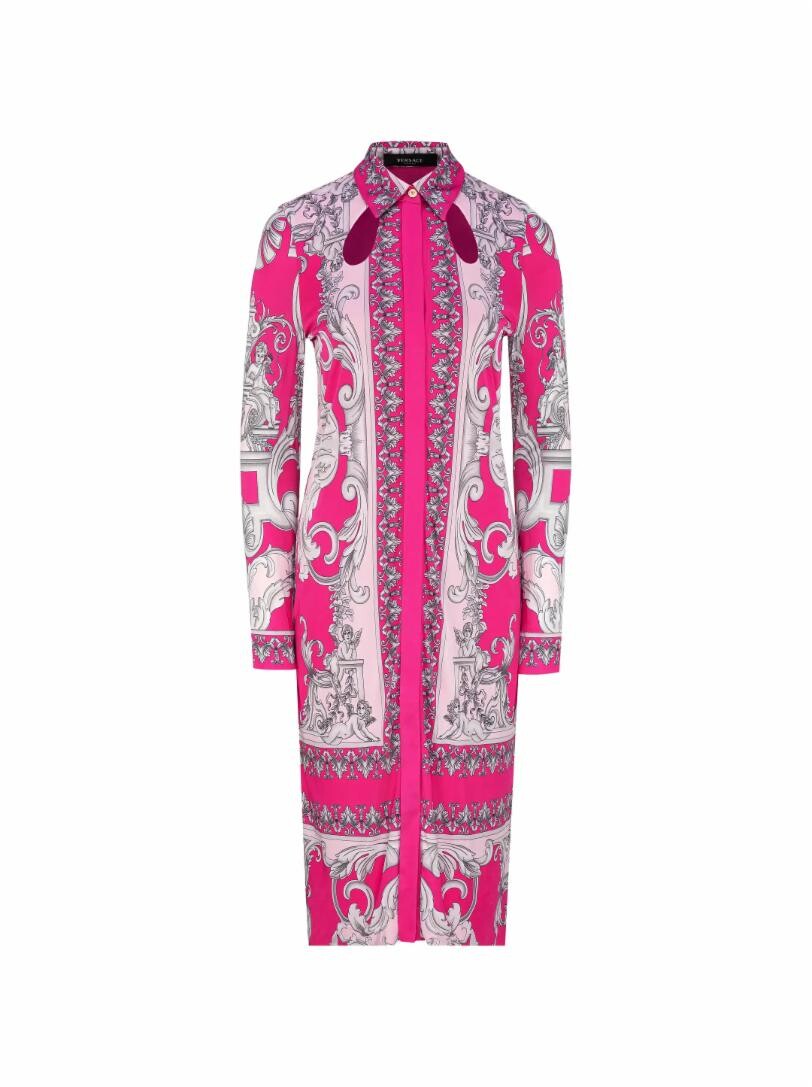 

Платье-рубашка Silver Baroque Versace