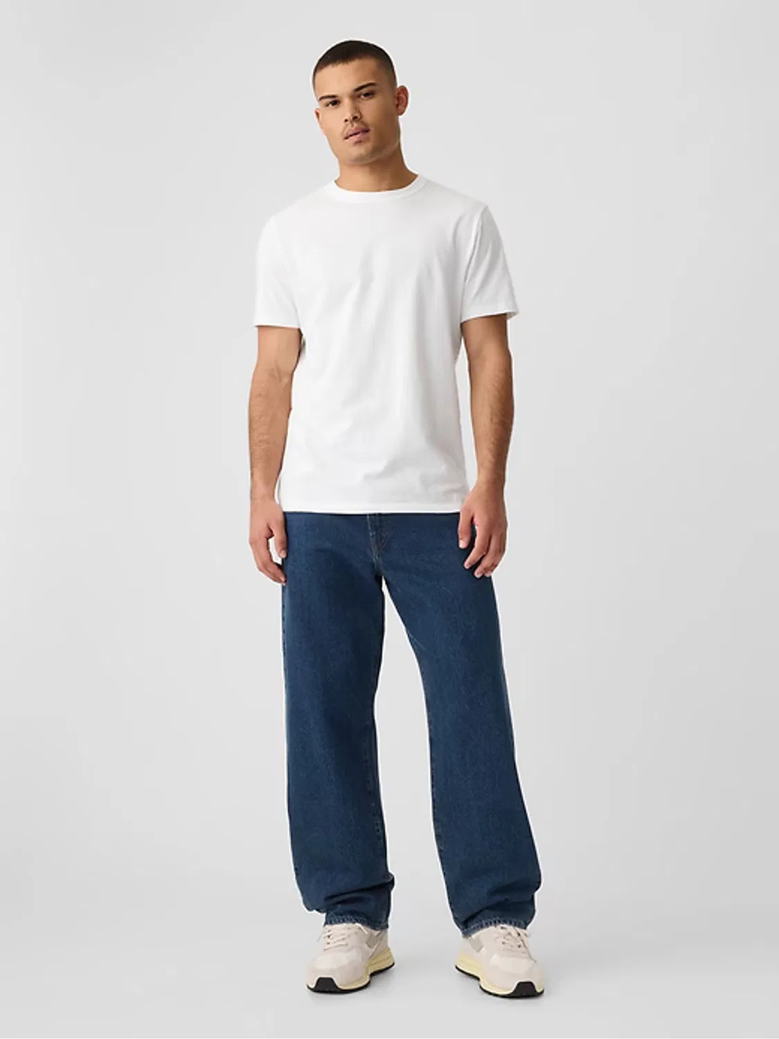 Футболка хлопковая Everyday Soft Gap, белый — фото 4