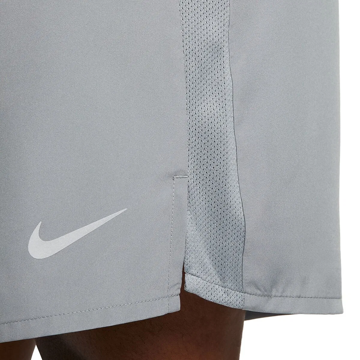 Мужские шорты для бега Dri-Fit 7in Challenger Short Nike, Smoke Grey Smoke Grey Reflective Silv — фото 4