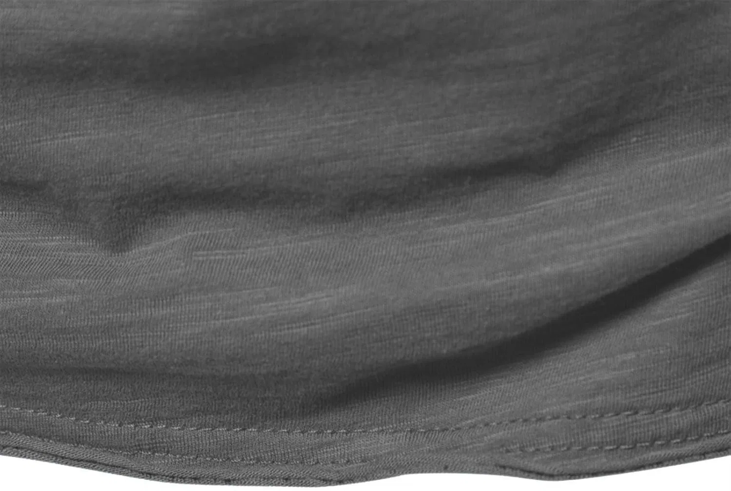 Мужская футболка с V-образным вырезом из хлопкового трикотажа, Dark Gray — фото 3