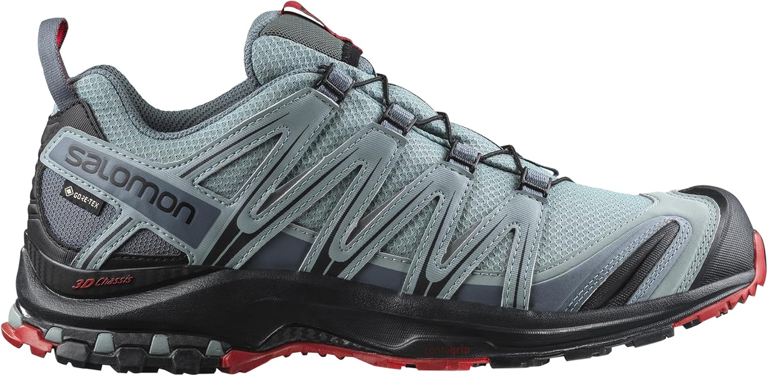 Мужские кроссовки для трейлраннинга Salomon XA PRO 3D Gore-Tex водонепроницаемые, черный — фото 3