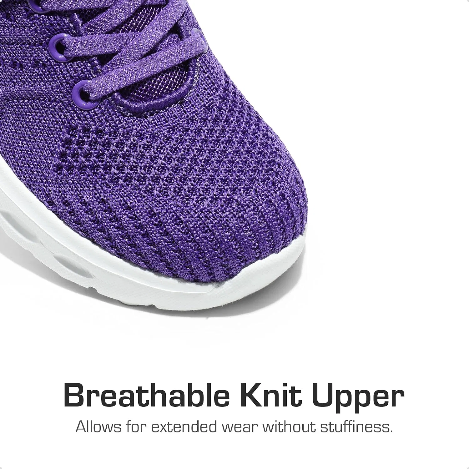 Детские кроссовки для девочек легкие DREAM PAIRS, Purple — фото 2
