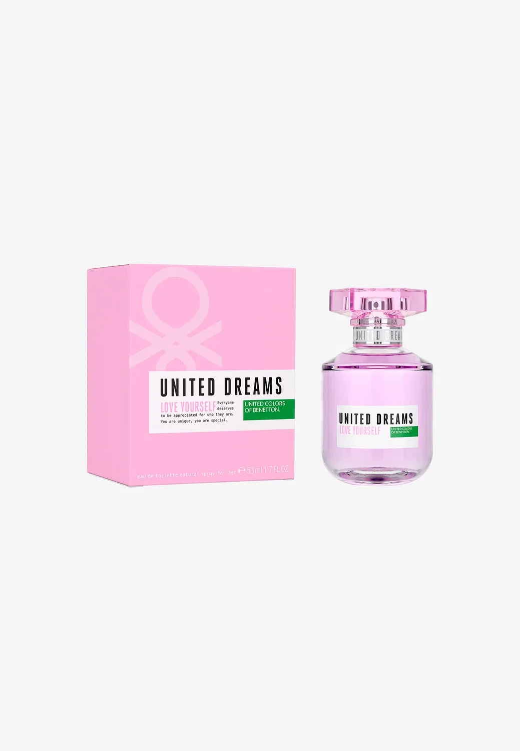 Love yourself for her edt - eau de toilette Benetton Perfumes, 50 мл — фото 2