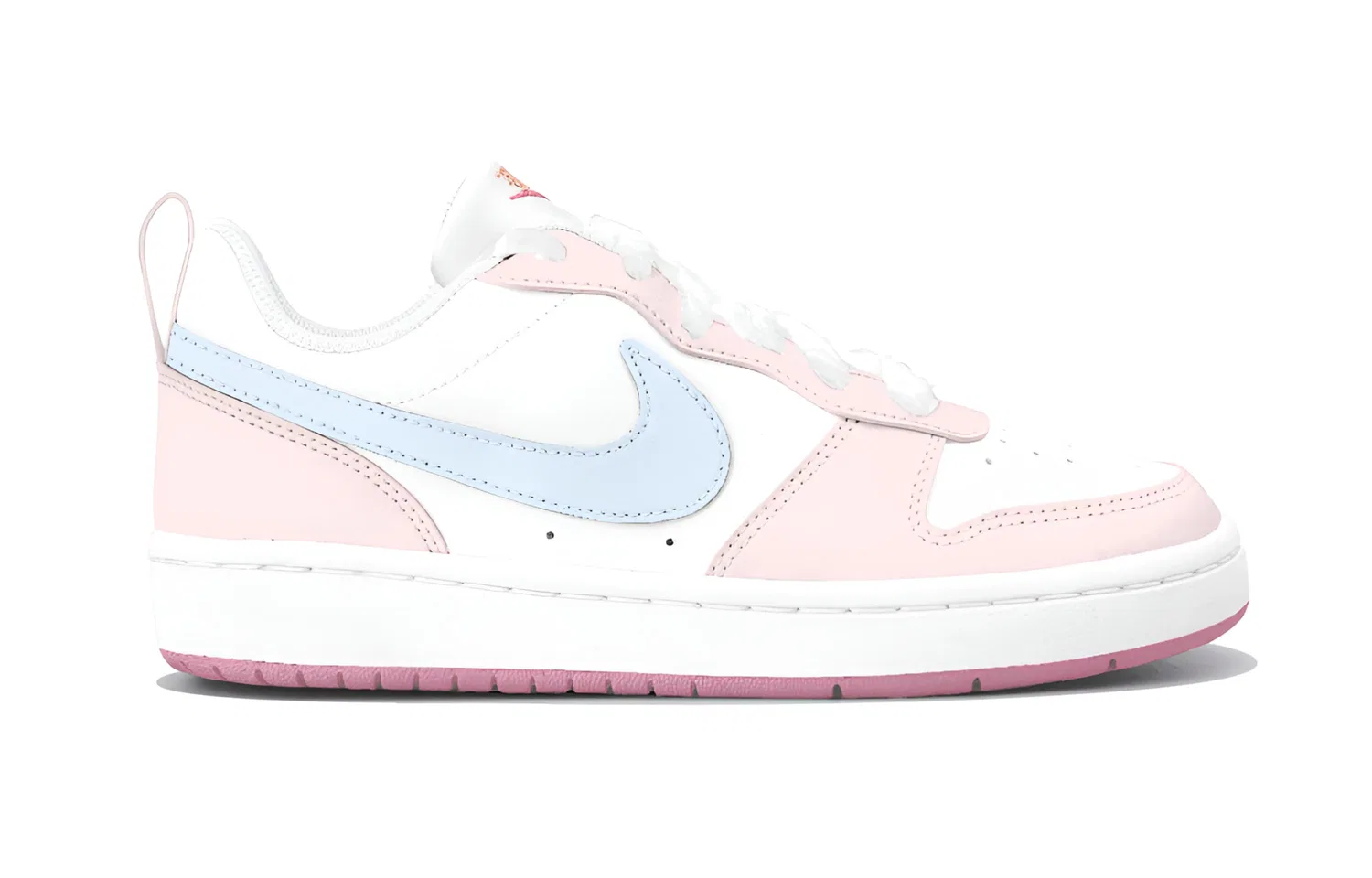 Детские кроссовки для скейтбординга с низким верхом Pink Blue Nike — фото 3