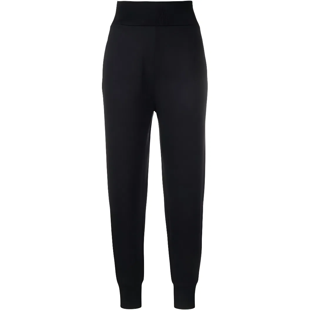 Женские спортивные штаны с манжетами EMPORIO ARMANI, Black