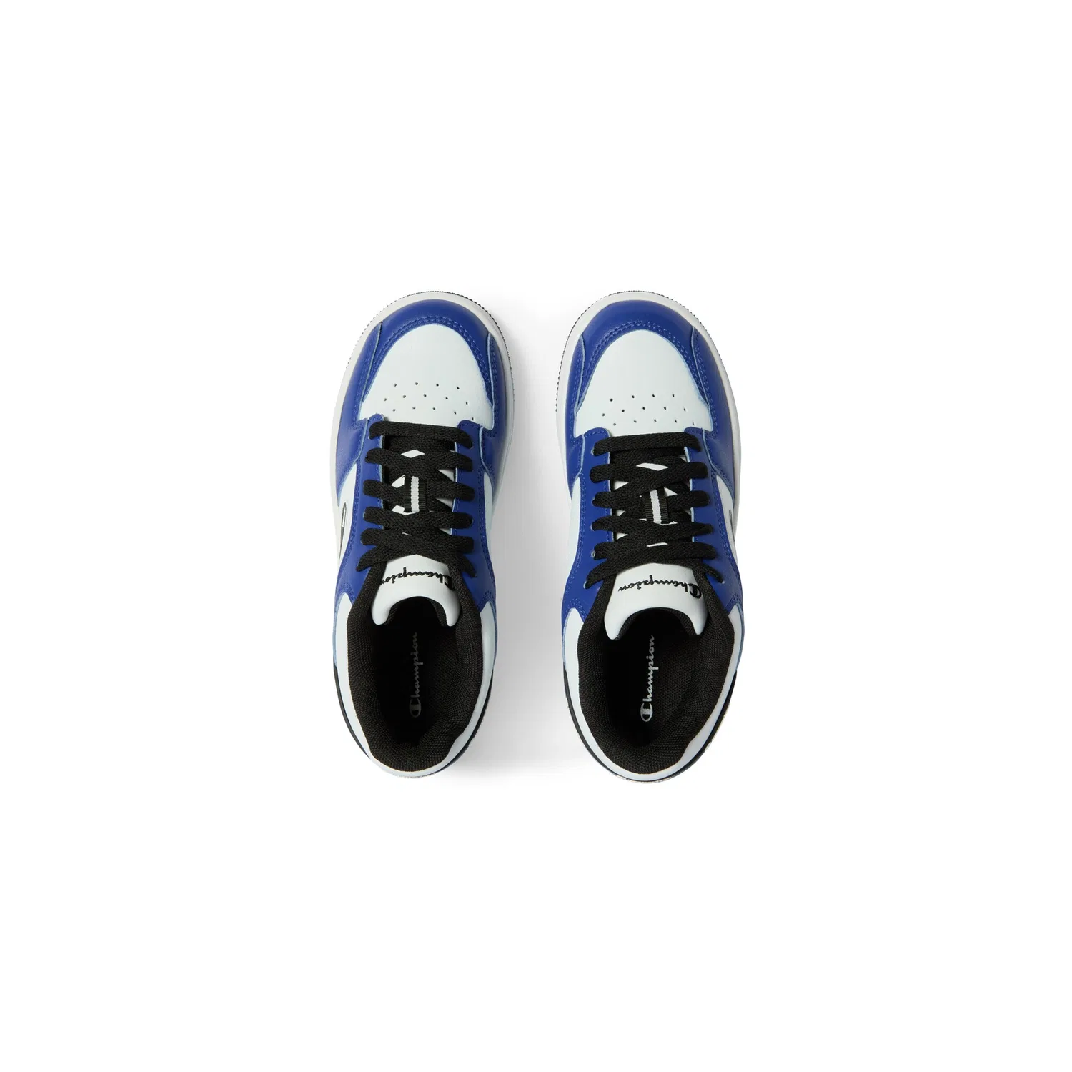 Детские кроссовки на липучках Champion RD18 2.0 LOW B GS, White/Baige/Black — фото 4